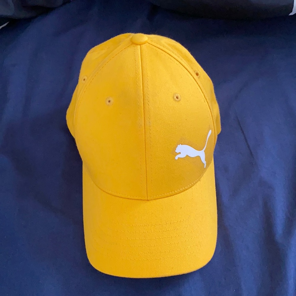 Yellow/Gold Puma Hat
